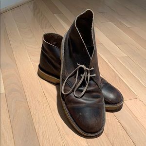 Clark’s brown leather Desert boots size 12 men’s